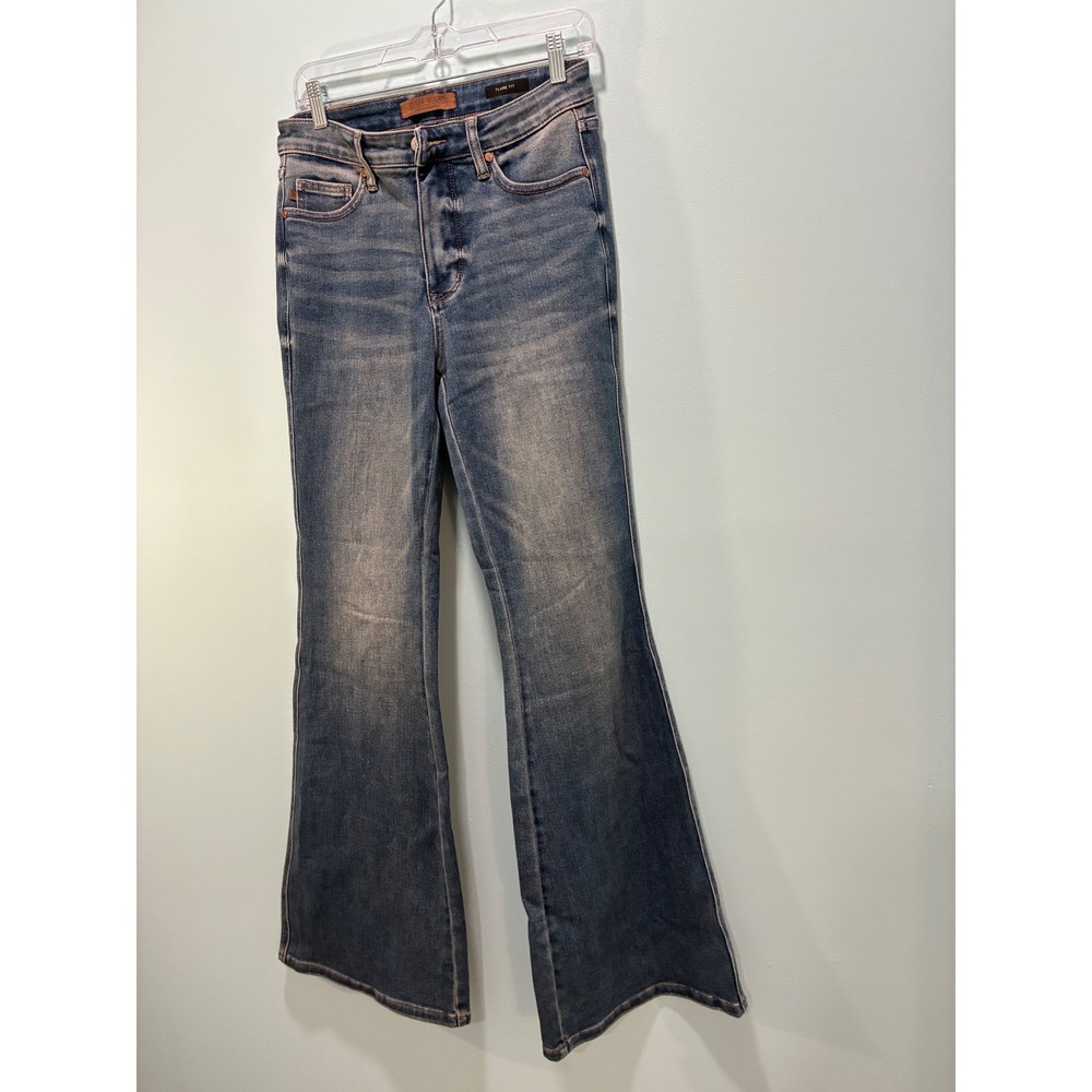 Judy Blue Flare Fit High Rise Jeans Medium Wash Size 7/28